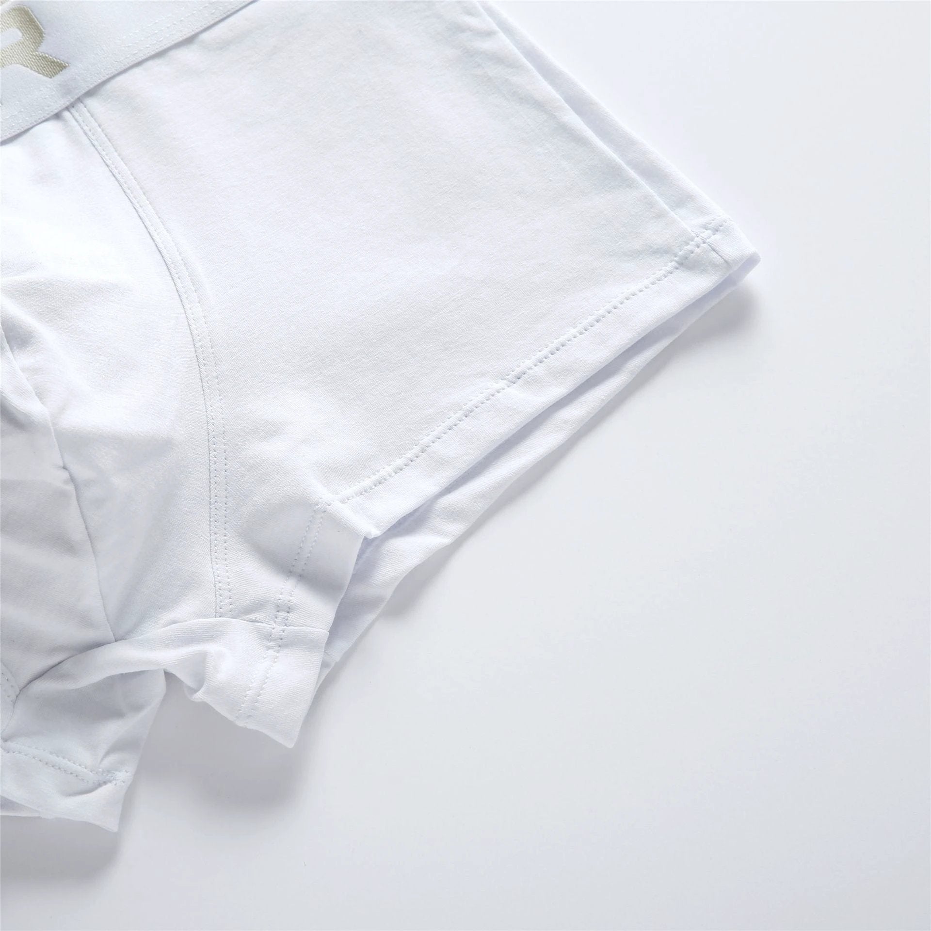Men's Purified Cotton Low Waist Breathable Comfortable Solid Color Underwear by GJG Denim