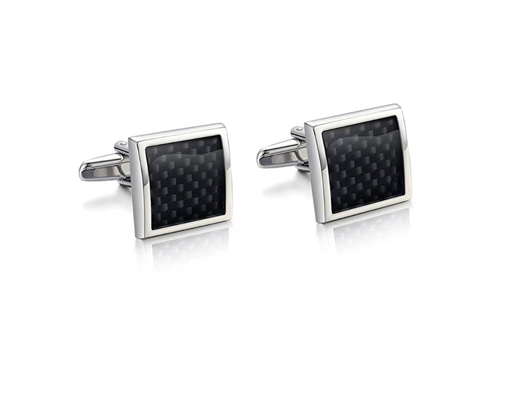 Carbon Fiber Cufflinks by GJG Denim