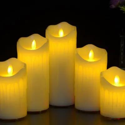 Luma Candles Real Wax Flameless Candles (3pcs-set) by GJG Denim