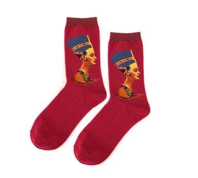 Mid Length Casual Versatile Cotton Men's Socks by GJG Denim