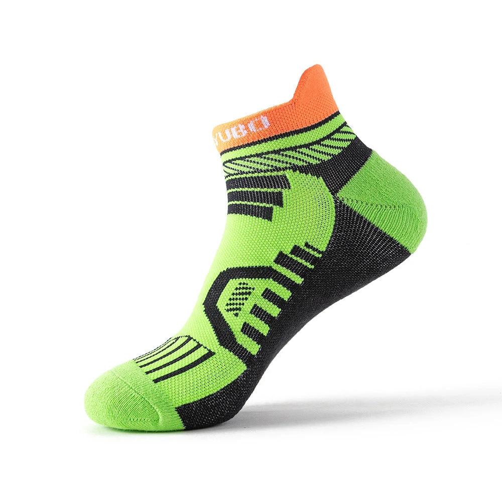 Men's Mesh Breathable And Sweat Absorbing Low Cut Socks by GJG Denim