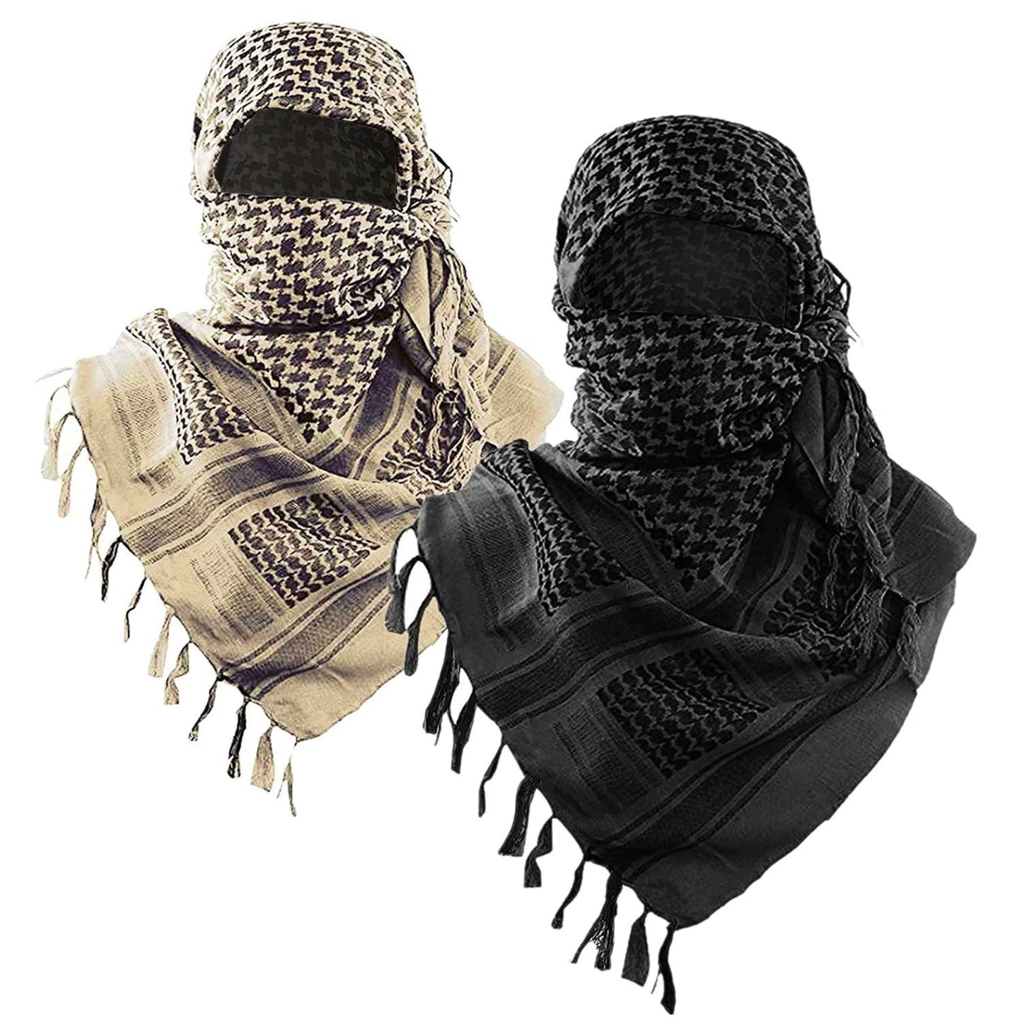 Men's Cotton Desert Tactical Scarf by GJG Denim