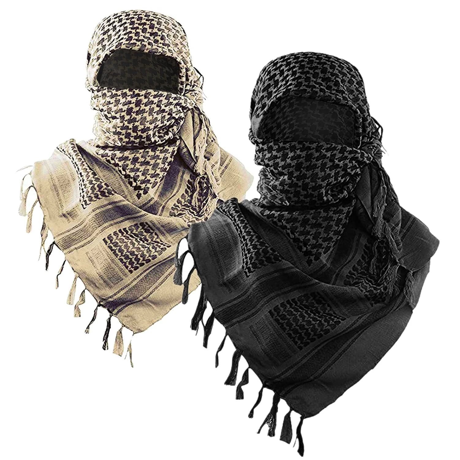 Men's Cotton Desert Tactical Scarf by GJG Denim