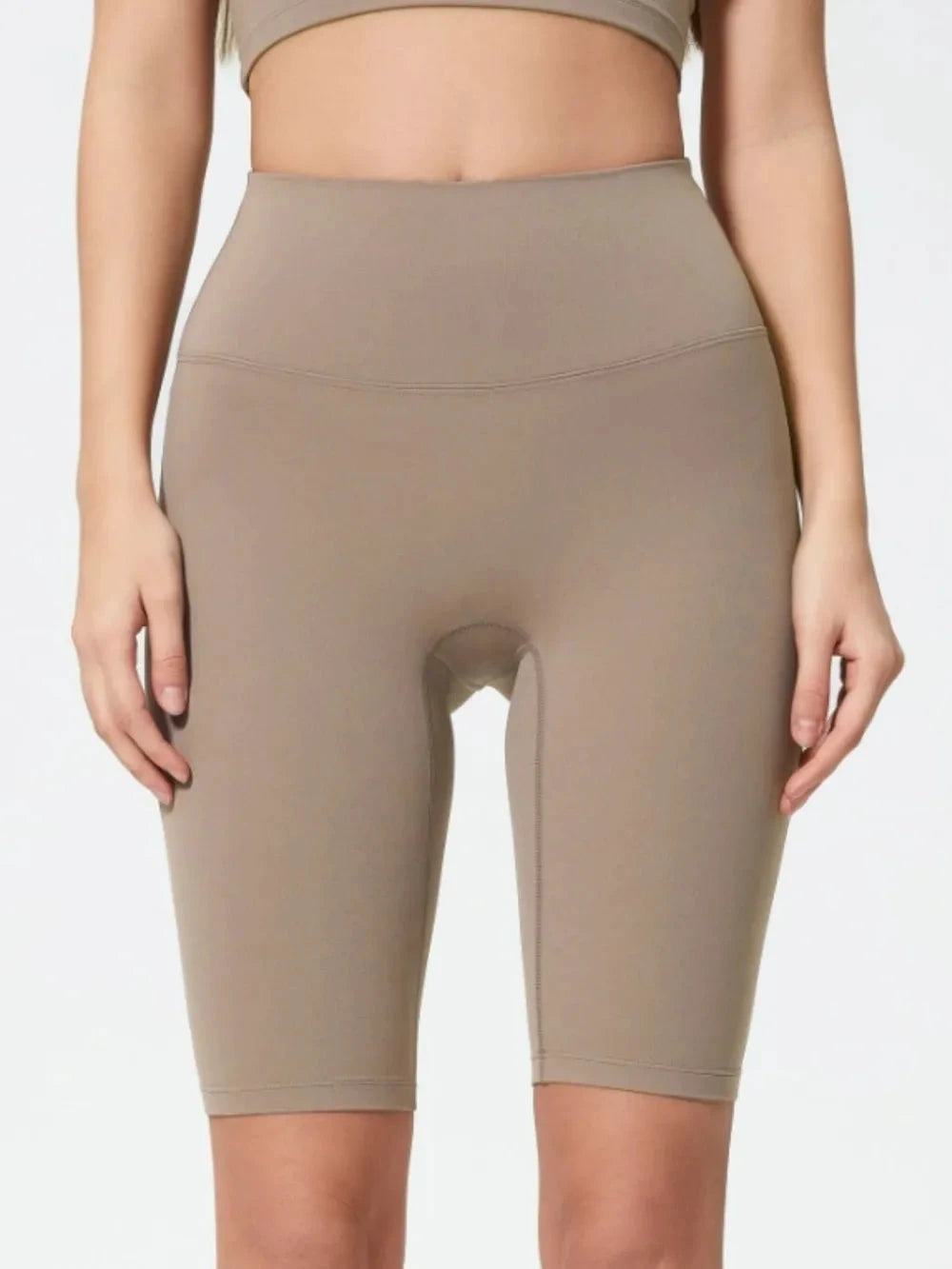 Millennia High Rise Wide Waistband Active Shorts by Lady Ros