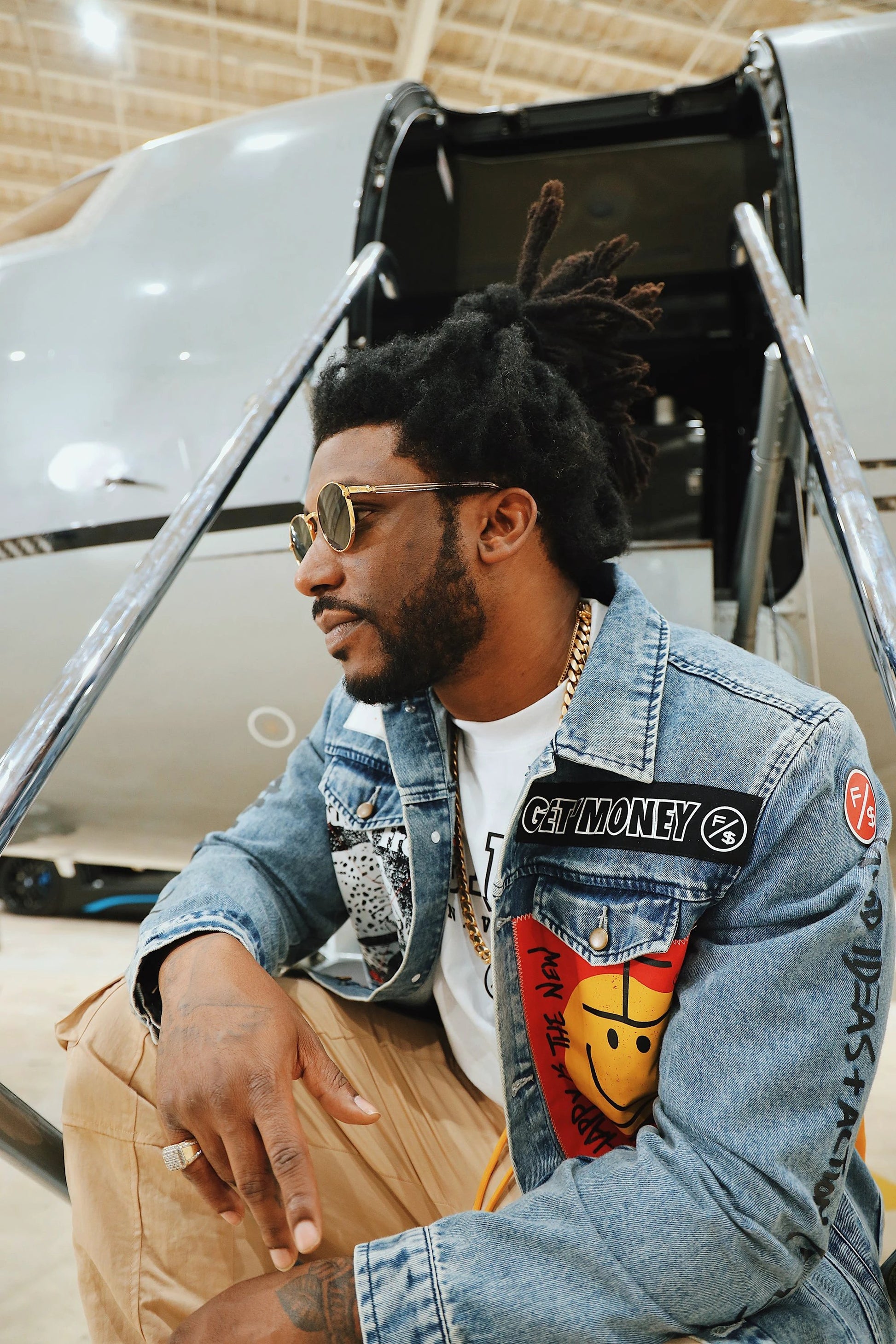 New Rich Denim Jacket (Denim) by Fly Supply Co