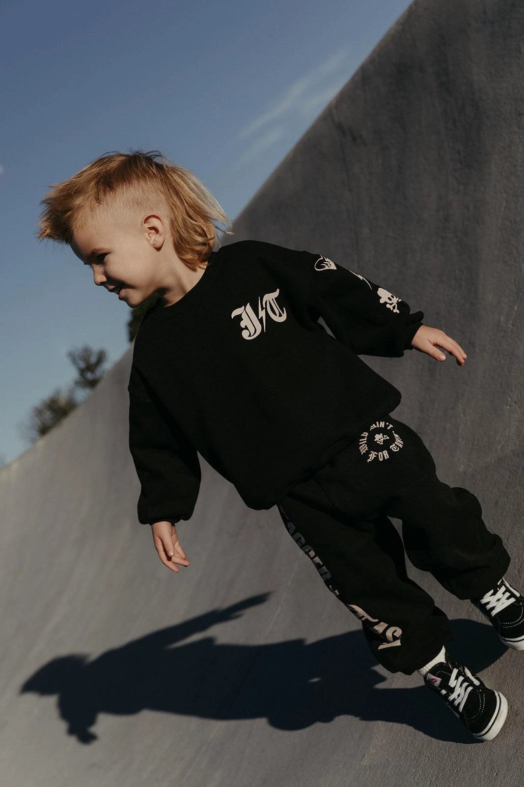 Give Em’ Hell Kids / Baby Sweat Set by Jagger + Cash