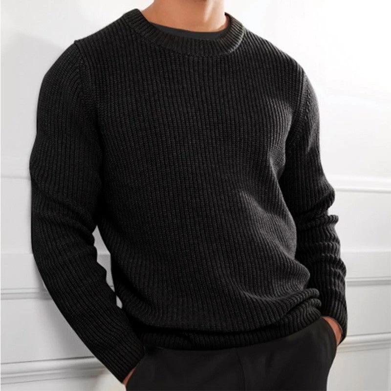 New Men's Casual Knitted Sweater Long Sleeve by GJG Denim