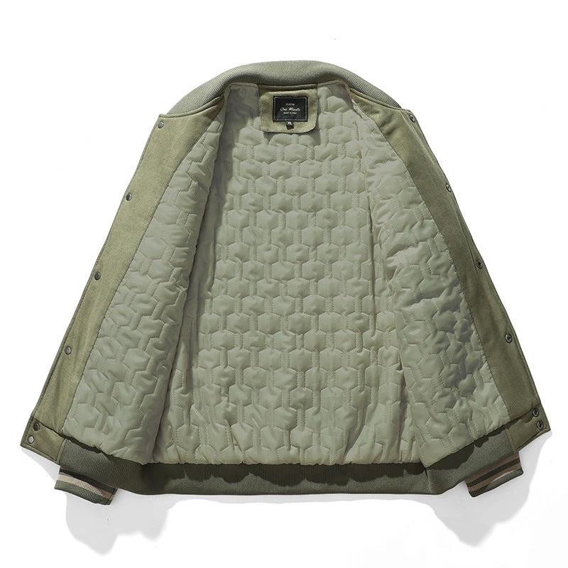 Winter Cotton-padded Jacket Stand-up Collar by GJG Denim