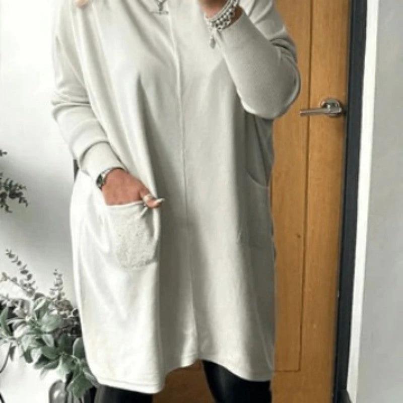 Women's Clothing Dress Asian Women Comfort And Casual Loose Version Dress Women by GJG Denim