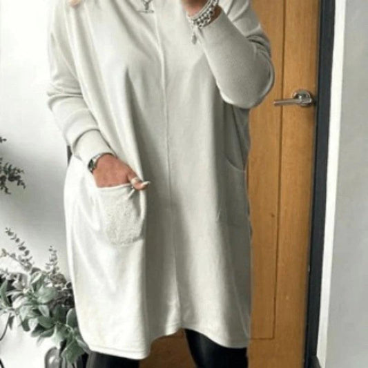 Women's Clothing Dress Asian Women Comfort And Casual Loose Version Dress Women by GJG Denim