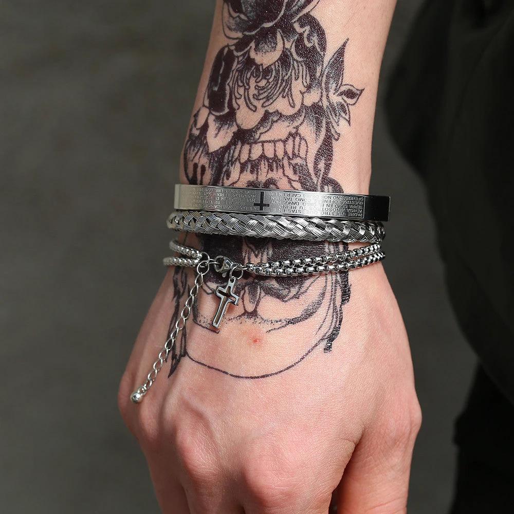 Men's Bangle Bracelets by GJG Denim