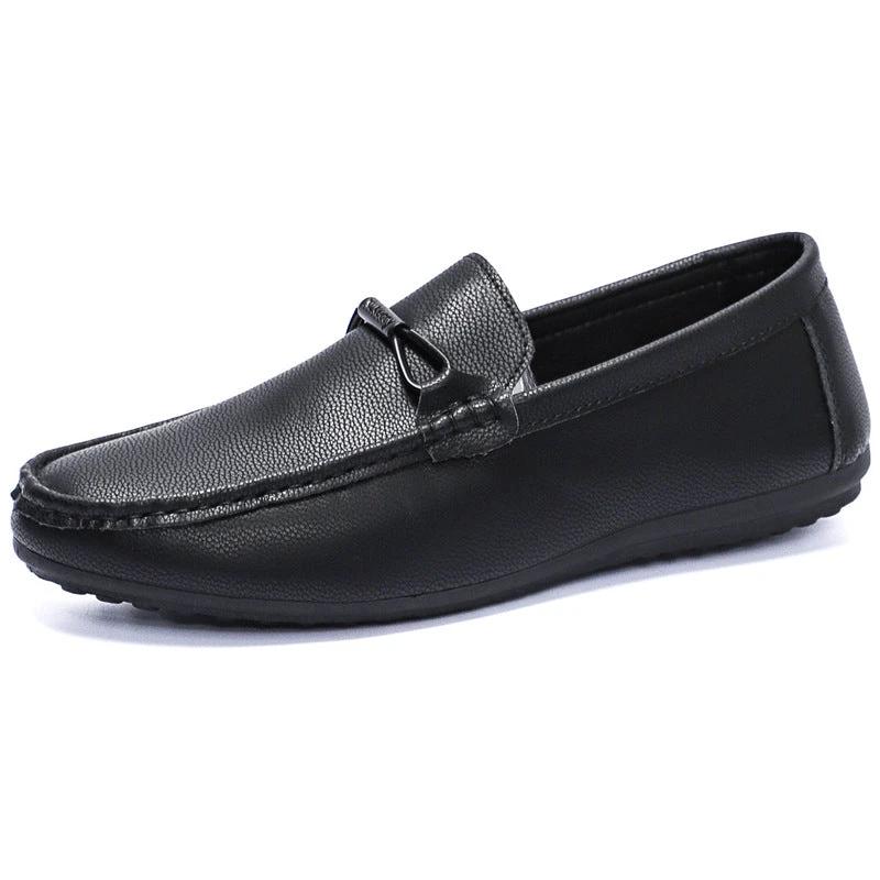 Men's Fashionable Flat Soft-Soled Casual Shoes by GJG Denim