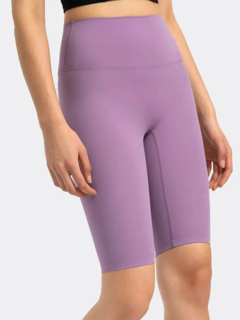 Millennia High Rise Wide Waistband Active Shorts by Lady Ros