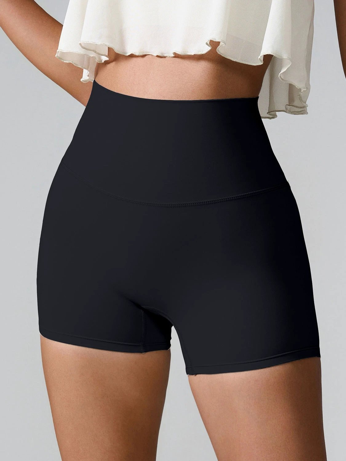 High Waist Active Shorts by Lady Ros