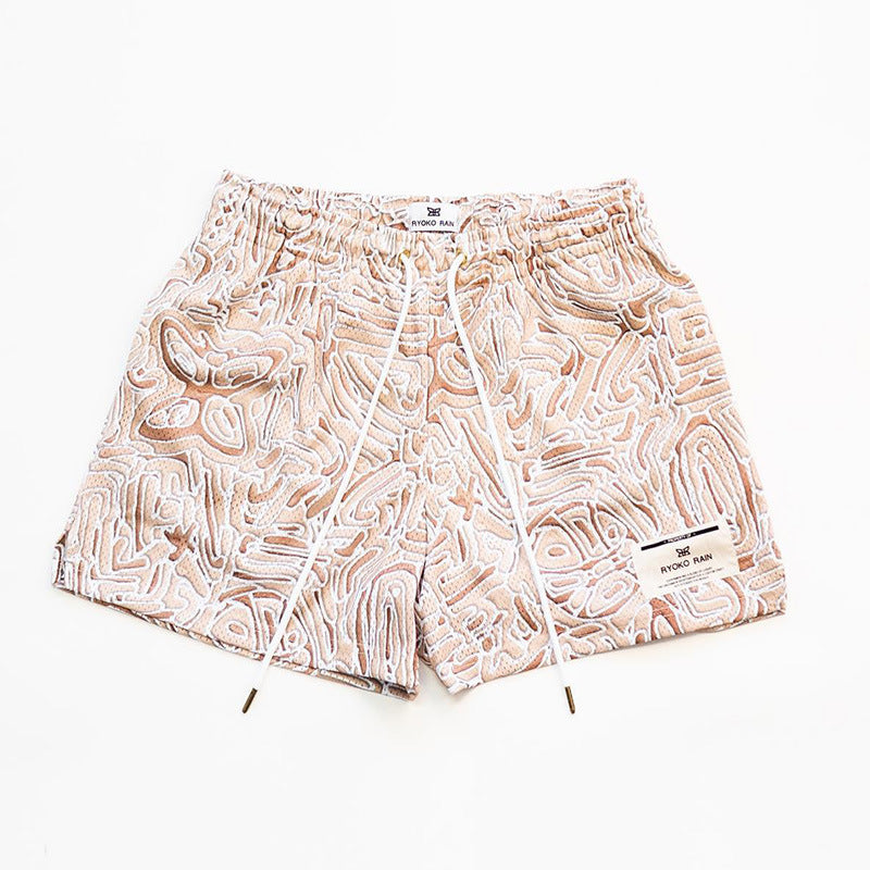 Shorts For Men And Women In Summer Casual Mesh Breathable And Loose Fitting by GJG Denim