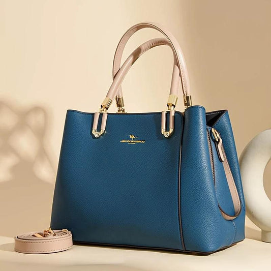 Impeccable Ladies Genuine Leather Handbag - Spacious, Stylish & Versatile - Perfect Commuter Bag with Adjustable Crossbody Strap for Everyday Glamour by Zara-Craft