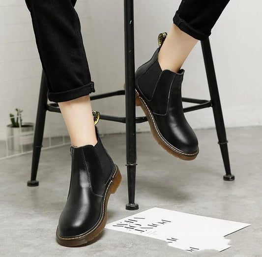 Men's Vintage Leather Boots by GJG Denim