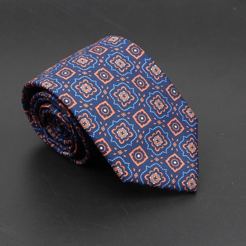 Men's Super Soft Bohemian Silk Ties by GJG Denim