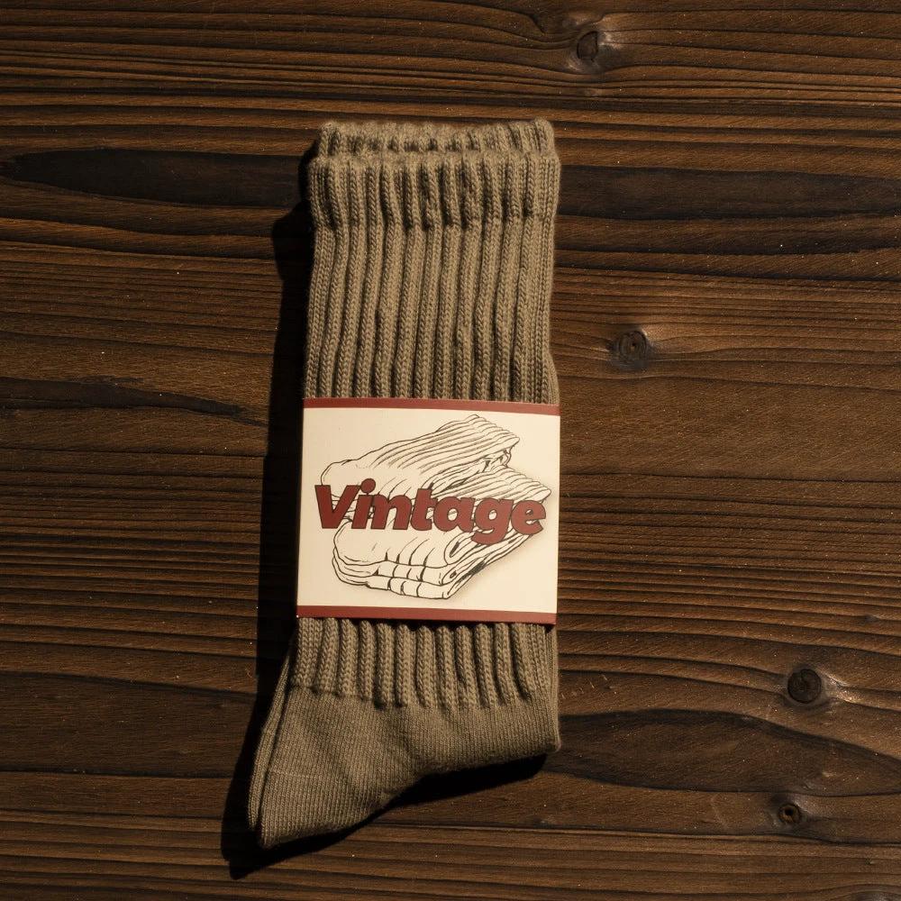 Men's Retro Long Socks by GJG Denim
