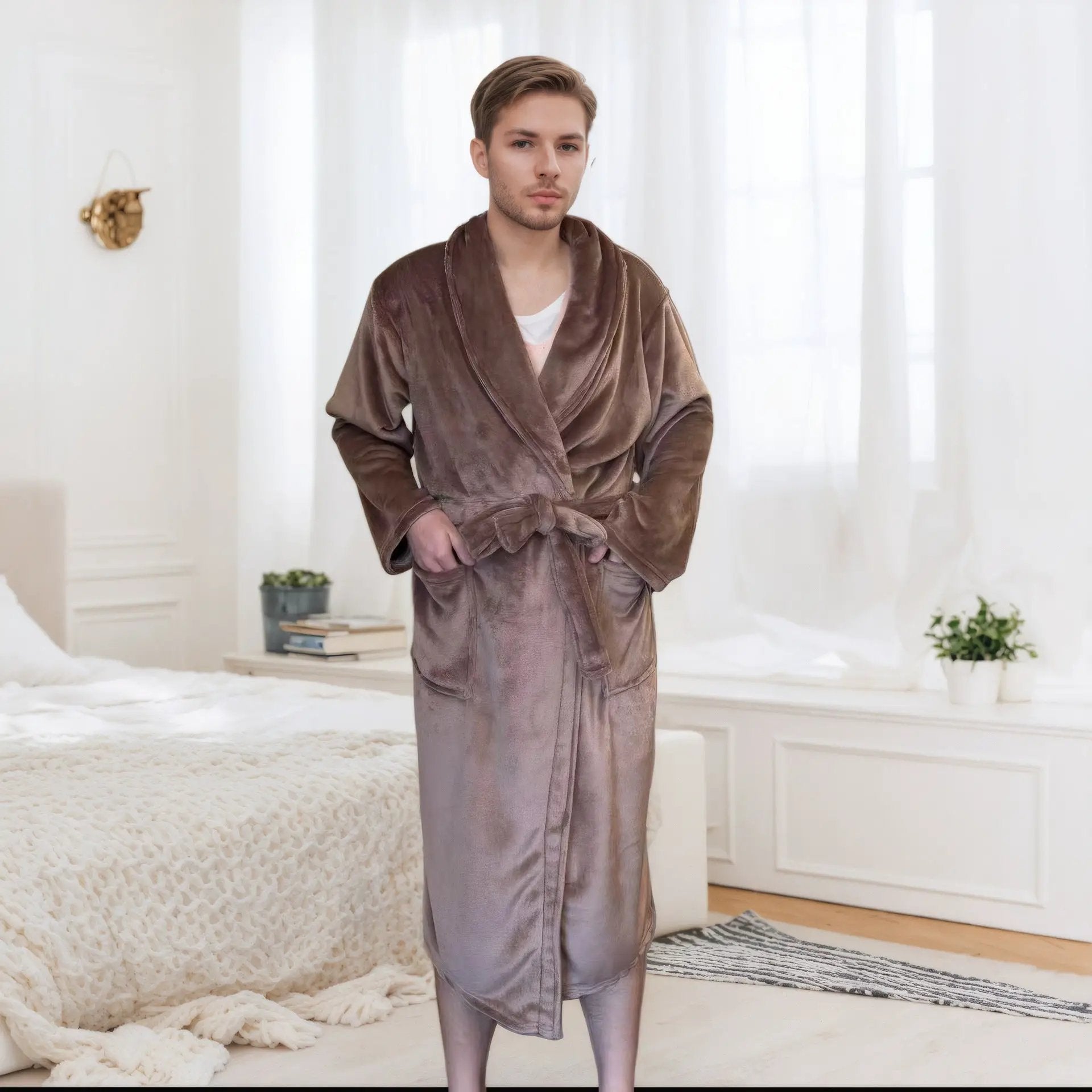 Men's Bathrobe by GJG Denim