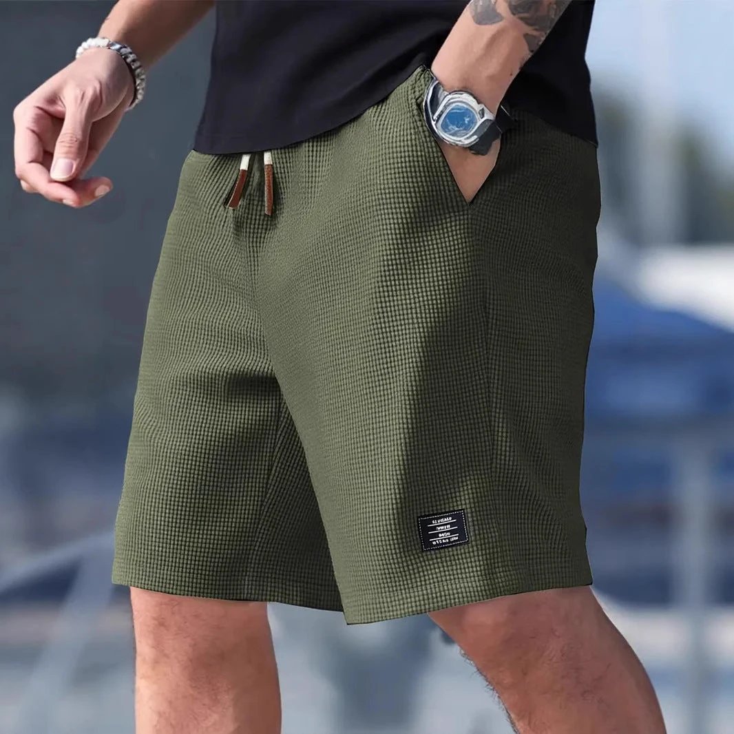 Men's Casual Sports Plus Size Loose Shorts by GJG Denim