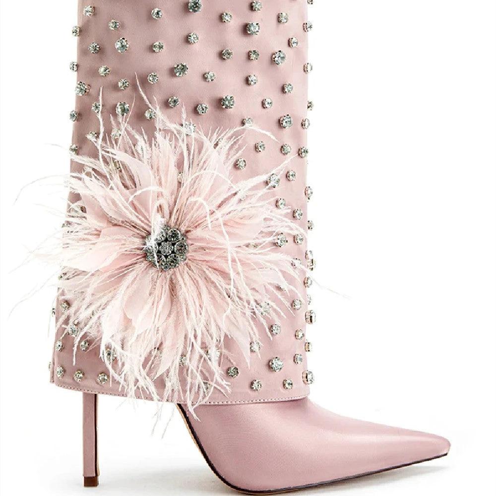 Fashion Personality Women's Plush Booties by GJG Denim