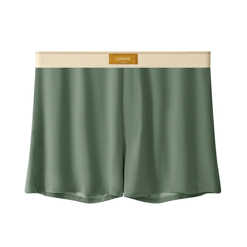 Men's Solid Color Loose Breathable Underwear by GJG Denim