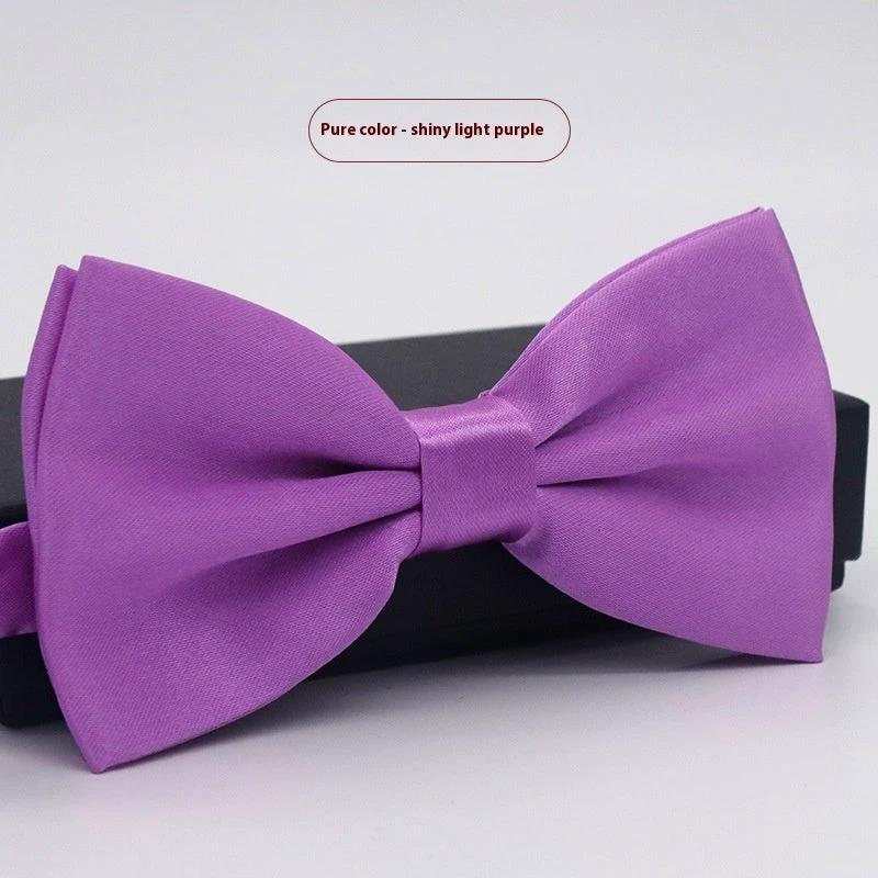 Men's Solid Color Bow Tie by GJG Denim