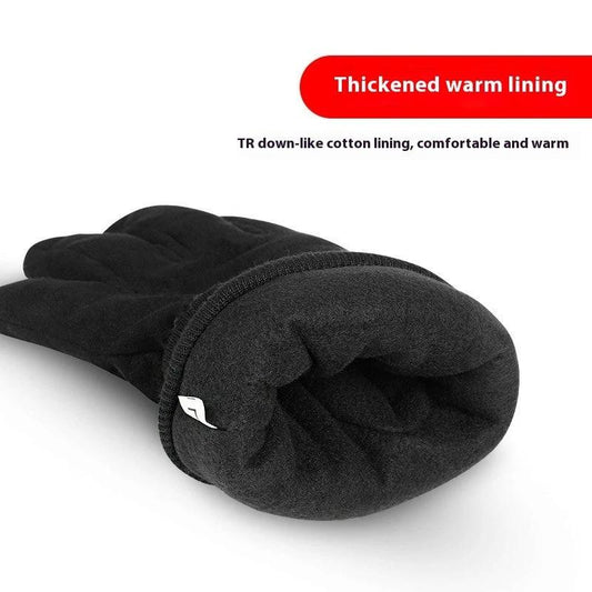 Men's Warm Hiking And Climbing Ski Gloves by GJG Denim