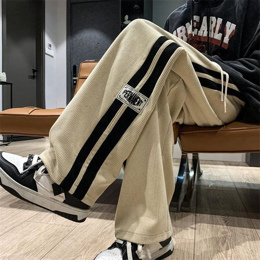 Men's Loose Wide Leg Pants by GJG Denim