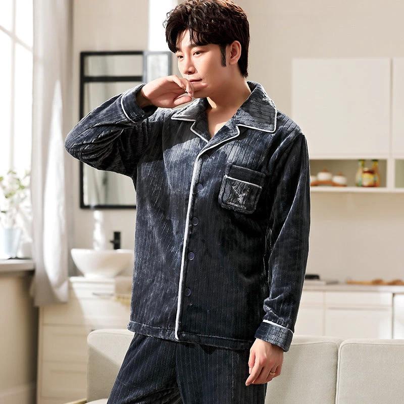 Men's Flannel Pajamas by GJG Denim