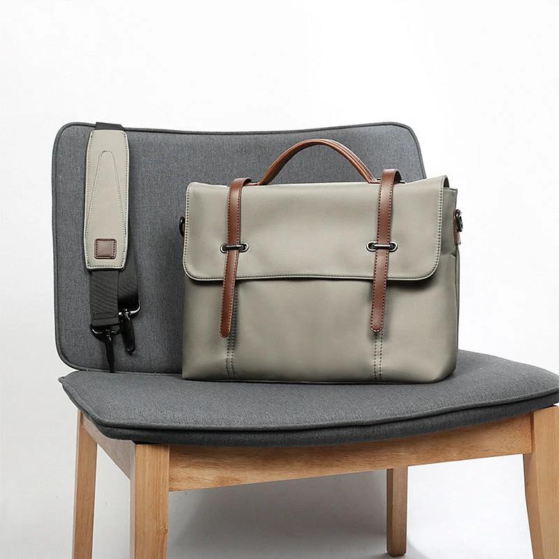 Men's Casual Canvas Shoulder Bag by GJG Denim