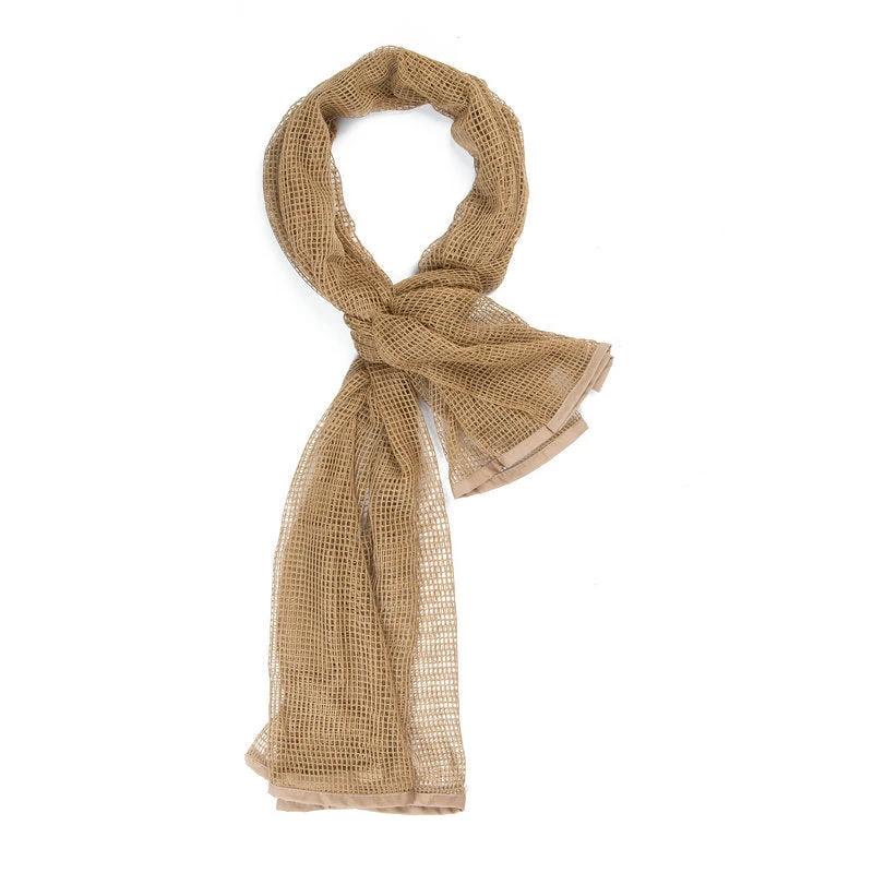 Men's Long Camouflage Multi-purpose Breathable Outdoor Scarf by GJG Denim