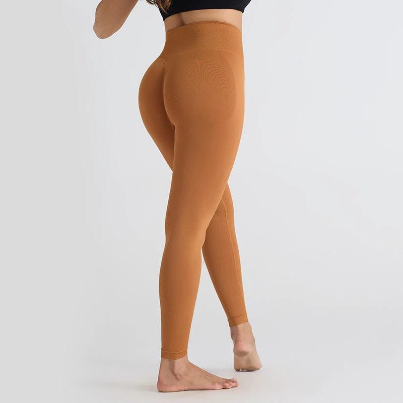 High Waist Workout Trousers High Elastic Sports Outdoor Yoga Clothes by GJG Denim