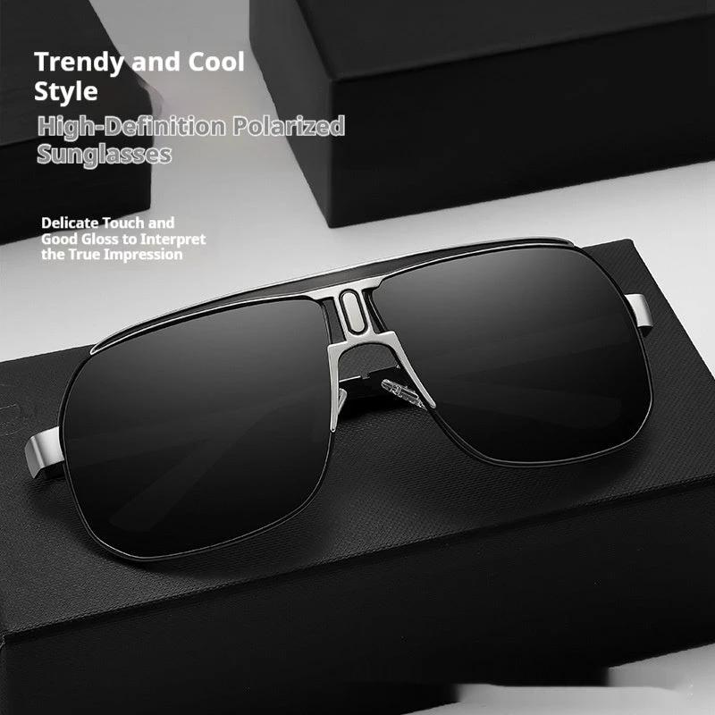 Driving Sunglasses Stylish Large Frame by GJG Denim