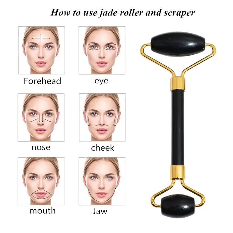 Beauty Face Care Massage Jade Device by GJG Denim