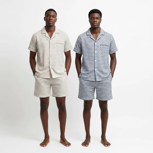 Men's Pajamas Double Gauze by GJG Denim