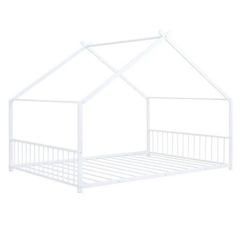 Full Size Metal Household Bed by GJG Denim