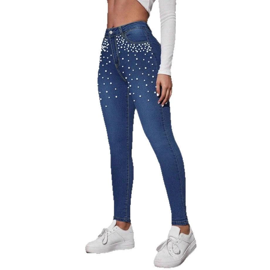 Women's Pearl Jeans Slim Fit by GJG Denim