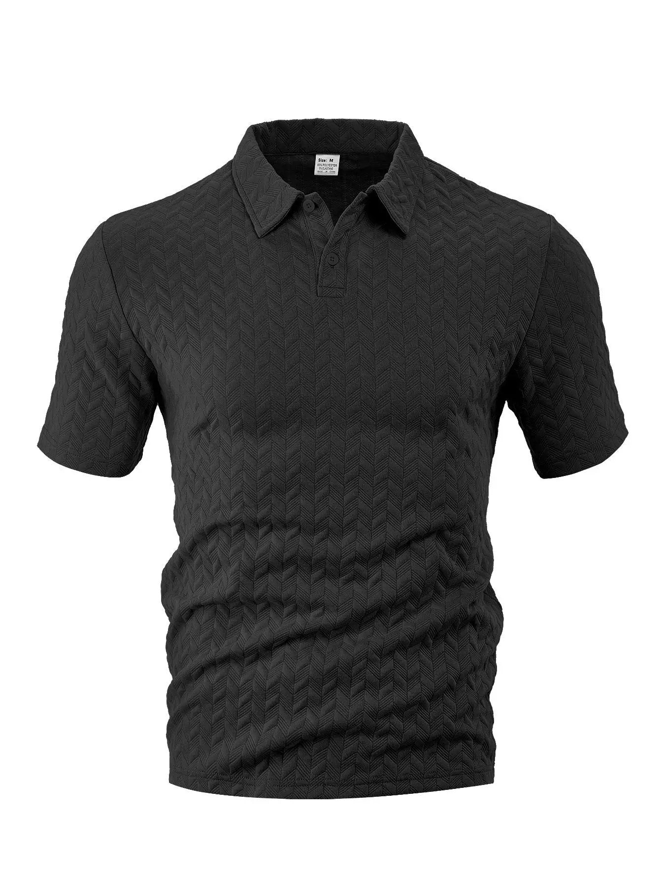 Men's Breathable Sweat-Wicking Short-Sleeve Shirt by GJG Denim