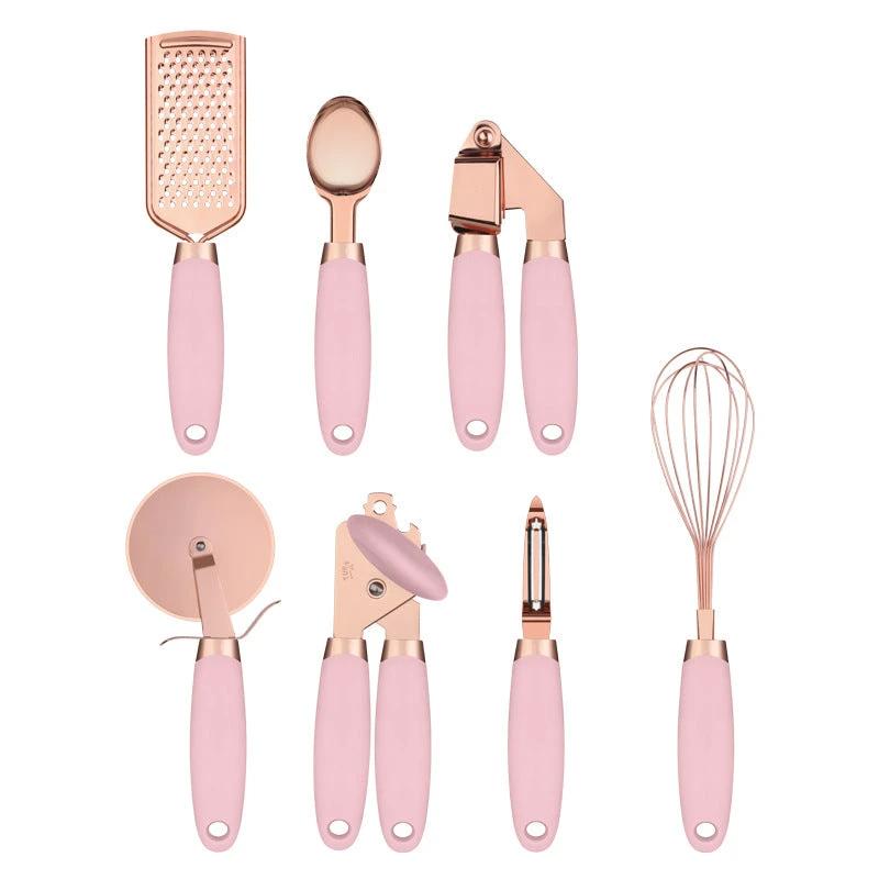 Kitchen Household Peeler Gadget Copper Plating Set by GJG Denim