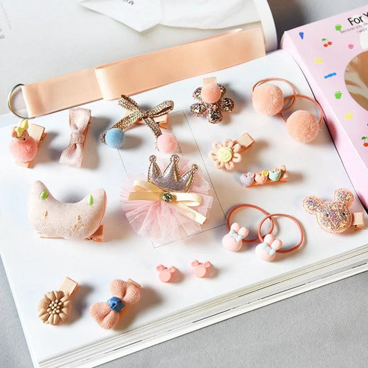 Girls hair accessories set by GJG Denim