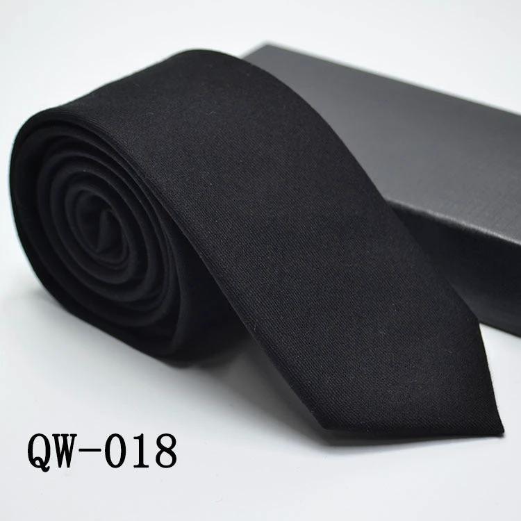 Men's Super Narrow Wool-like Elegant Tie by GJG Denim
