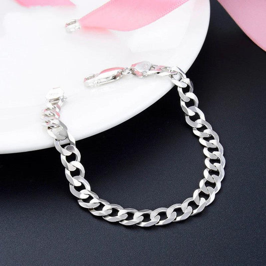 Silver Men's Bracelet Trend Horsewhip by GJG Denim