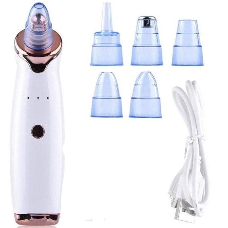 Blackhead Instrument Electric Suction Facial Washing Instrument Beauty Acne Cleaning Blackhead Suction Instrument by GJG Denim