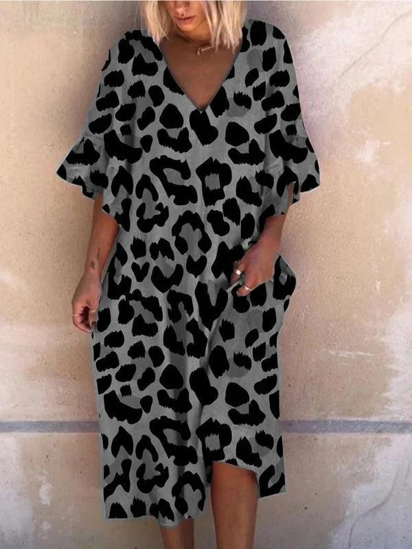 Loose casual plus size dress by GJG Denim