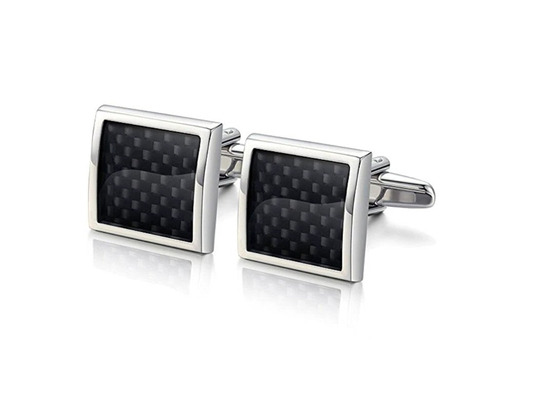 Carbon Fiber Cufflinks by GJG Denim