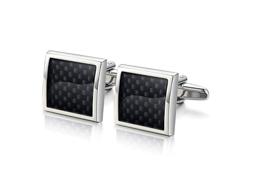Carbon Fiber Cufflinks by GJG Denim