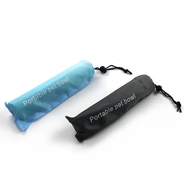 Folding Silicone Pet Bowl by GJG Denim