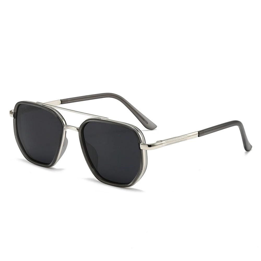 Men's UV-Protective Metal Sunglasses by GJG Denim